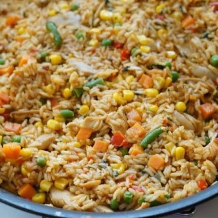 arroz con pollo costarricense